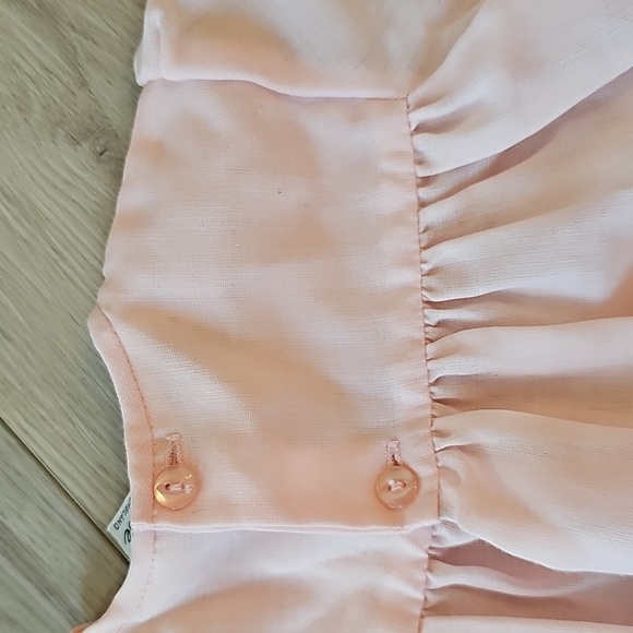 Vintage Sarah Louise English Wool Blend Baby Girls Pink Dress, 6-12 Months - Picture 15 of 15
